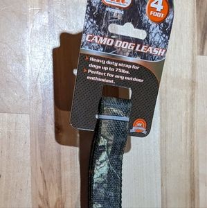 camo dog leash 4ft camoflauge colors pet leash